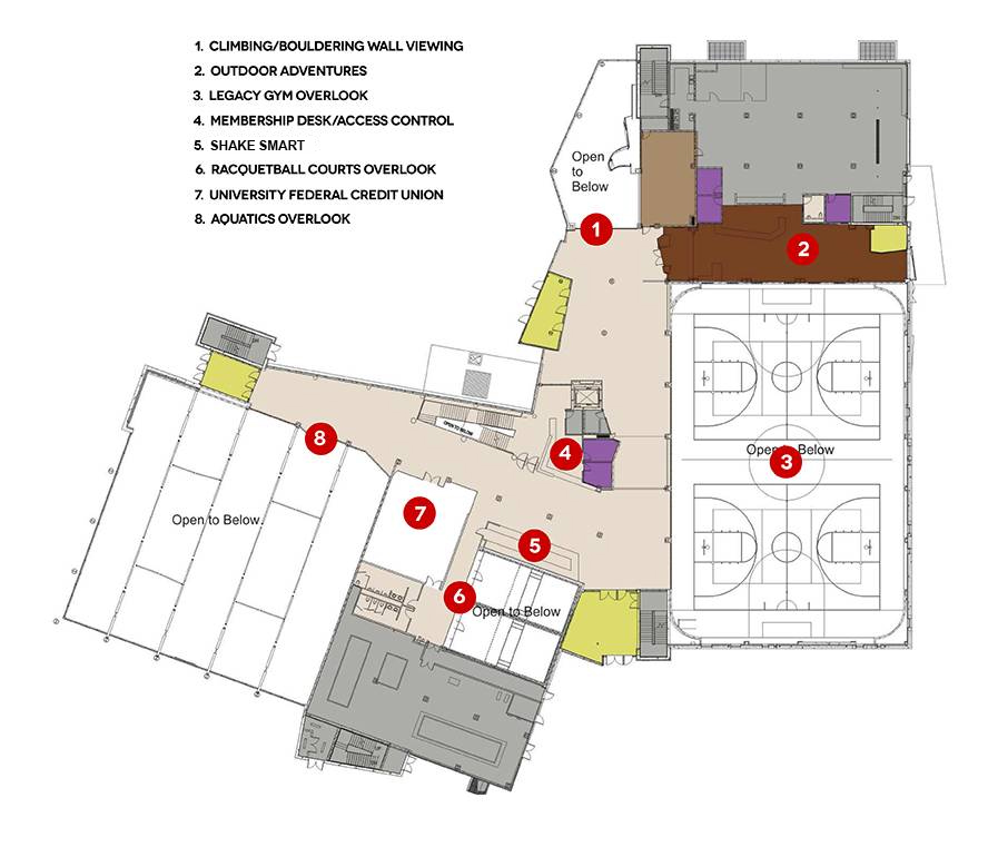 Entry level floor plan