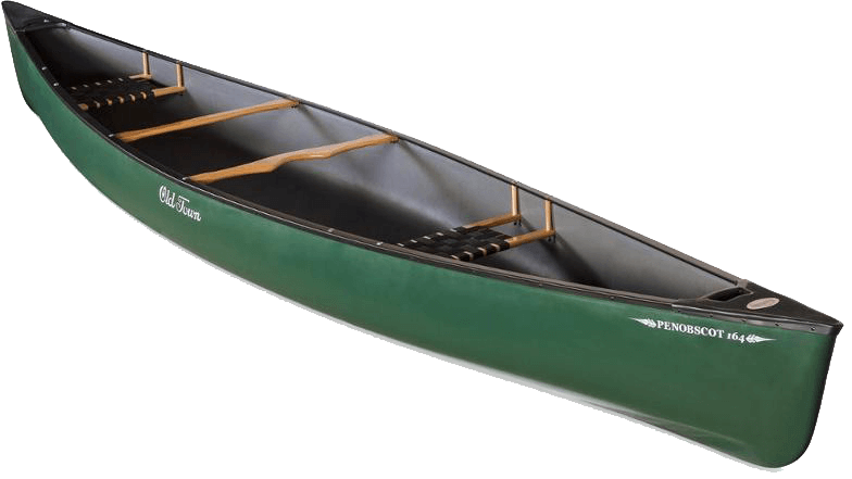 green canoe