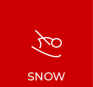 Snow-related equipment rental at outdoor adventures button